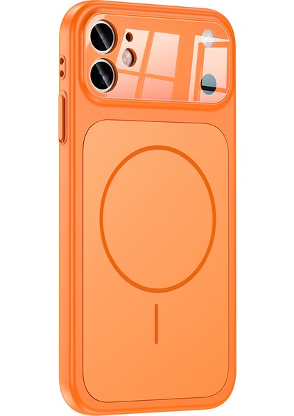 iPhone 11 Kılıf Zore M-Safe Şarj Özellikli Kamera Korumalı Formen Kapak - Siyah modelleri