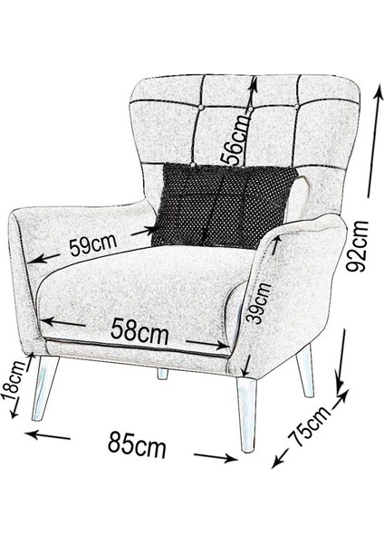 Retro Berjer Antrasit fırsatları