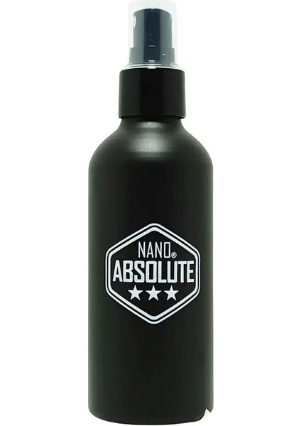 Nano Absolute Alüminyum Boş Sprey Kutusu - Mat Siyah