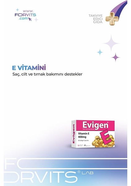 Vitamin E 400 Mg 30 Yumuşak Kapsül 2 Adet fırsatları