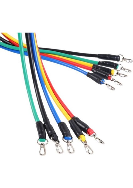 11 Parça Lateks Egzersiz Bandı Çekme Halatı Egzersiz Seti fiyatları