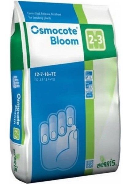 Osmocote Bloom Çiçek Gübresi 12-7-18 (25 Kg)