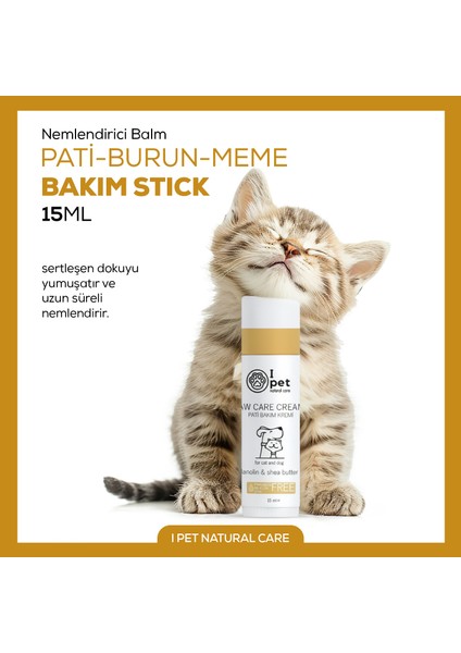 Kedi Köpek Pati Bakım Kremi, Stick | Doğal Nemlendirici | Çatlak Giderici fiyatları