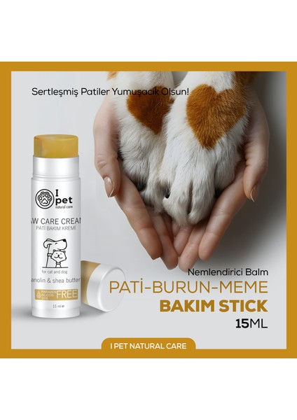 Kedi Köpek Pati Bakım Kremi, Stick | Doğal Nemlendirici | Çatlak Giderici modelleri