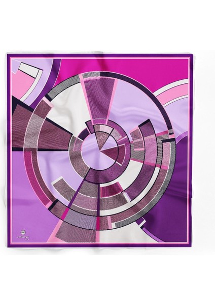 %100 Ipek Kadın Desenli Bandana 80X80 fiyatları