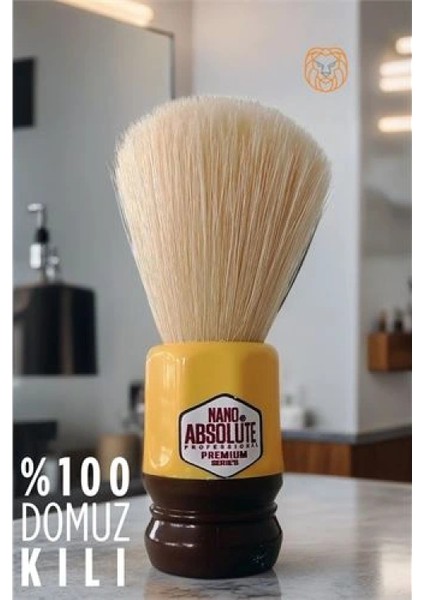 Domuz Kılı Nano Tıraş Fırçası Absolute Professional