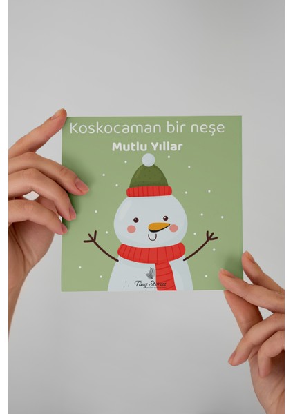 6'lı Yılbaşı Kutlama Kartı Seti/ Kartpostal modelleri