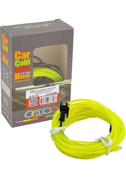 Araba Iç Ambiyans Neon Ip LED 5m – Parlak Floresan Yeşil USB Aydınlatma modelleri