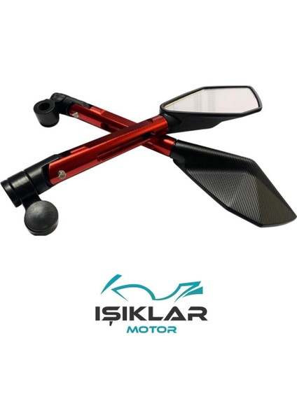 Arora mt 125 Rizoma Ayna Kırmızı SRCK046