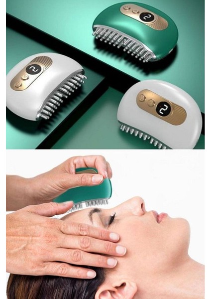 1 Adet Akıllı Elektrik Akımlı Ems Titreşimli Masaj Tarağı Kademeli Yüz Masaj Aleti Aparatı fiyatları