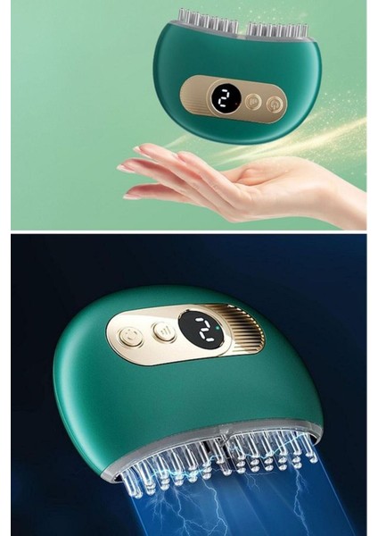 1 Adet Akıllı Elektrik Akımlı Ems Titreşimli Masaj Tarağı Kademeli Yüz Masaj Aleti Aparatı fırsatları