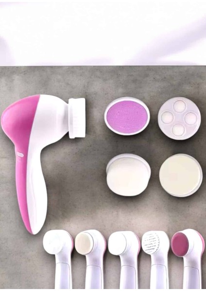 Taşınabilir Yüz Temizleme Cihazı Masaj, Peeling, Temizlik 5 Başlıklı fırsatları