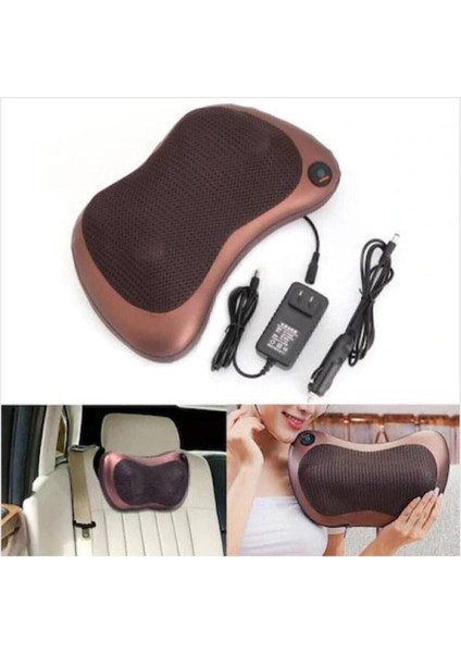 Masaj Aleti Yastığı Ovmalı Yastık Çift Motorlu