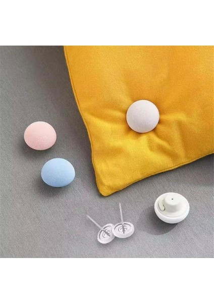 4 Adet Mantar Model Yorgan Kılıfı Çarşaf ve Yorgan Tutucu Sabitleyici