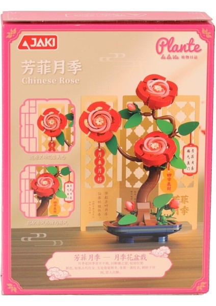 DK001 Jaki Gül Modeli 262 Parça Block Oyuncak fiyatları