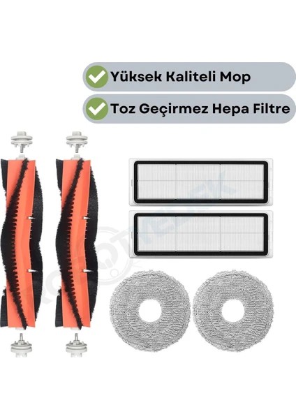 Dreame L10S Pro Gen 2 Uyumlu Yedek Fırça