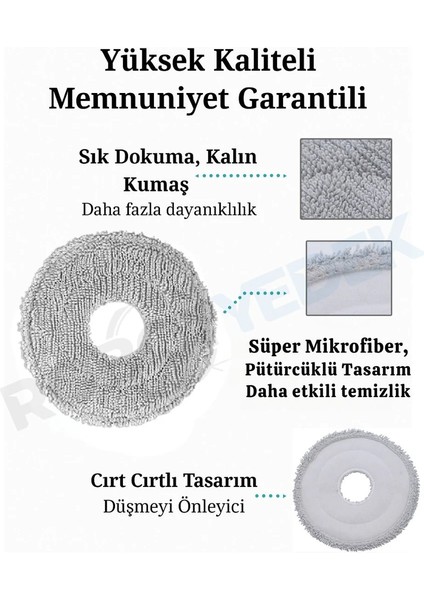 Dreame L10S Pro Gen 2 Uyumlu Yedek Fırça modelleri