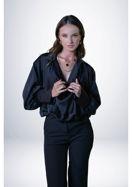 Dökümlü Saten Gömlek fiyatları