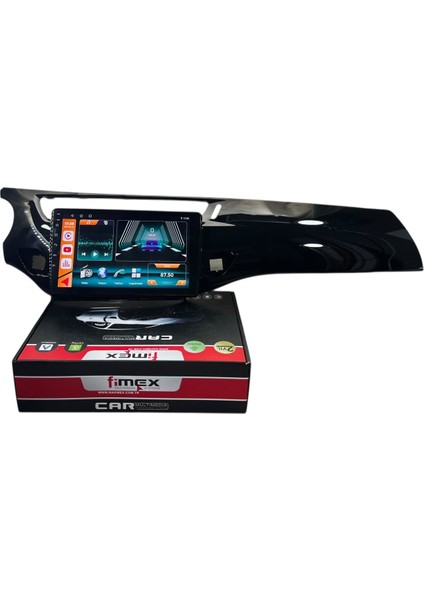 Citroen C3 2010 (Piano Black) Fimex 4-64 (Fanlı) Dspli Pro Oem Multimedia
