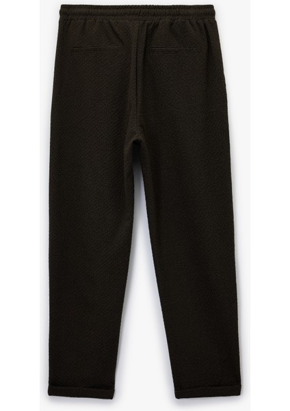 Duble Paça Cepli Viskon Karışımlı Beli Bağcıklı Pantolon fiyatları