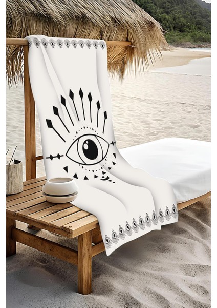 Dijital Baskı Plaj Deniz Havlusu Modern Desenli Peştamal HVL0089 modelleri