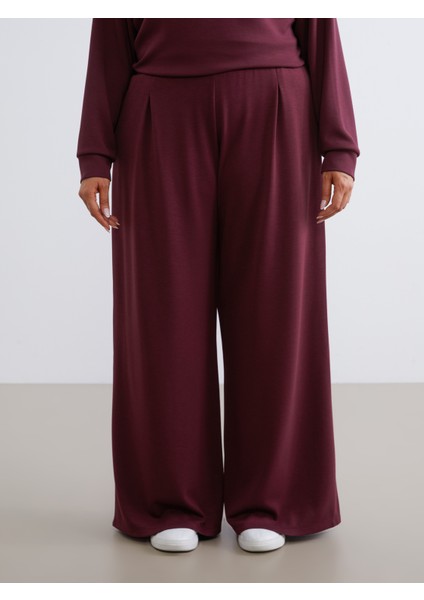 Büyük Beden Beli Lastikli Kadın Eşofman Altı fiyatları