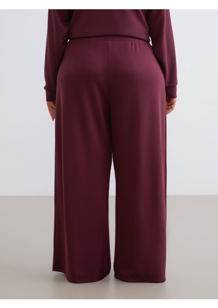 Büyük Beden Beli Lastikli Kadın Eşofman Altı fırsatları