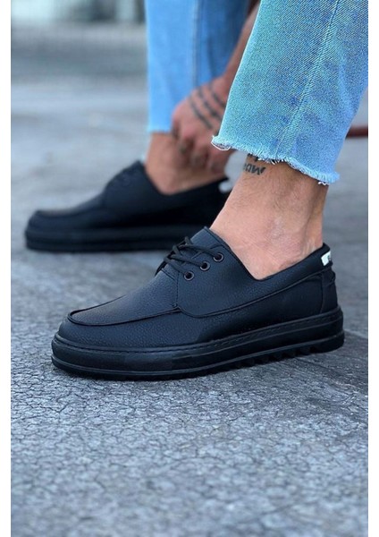 Kömür Erkek Saraclı Casual Ayakkabı