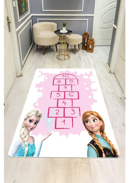 Parlak Kadife Kumaş Dijital Baskı Dot Kaymaz Tabanlı Çocuk ve Genç Odası Halısı H0979 fiyatları