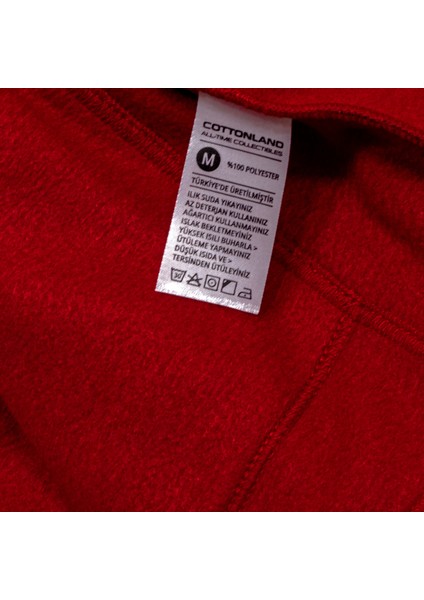 Kadın Marısol Normal Kesim Fermuarlı Kapüşonlu Polar Fleece Ceket