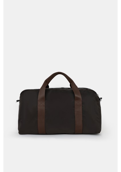 Acı Kahve Spor Kadın & Erkek Spor Çantası, Paraşüt Kumaş Önü Cepli Unisex Spor Fitness Gym Çantası fırsatları