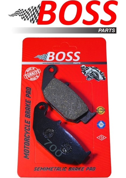 CF MOTO NK250 ARKA FREN BALATASI BS700