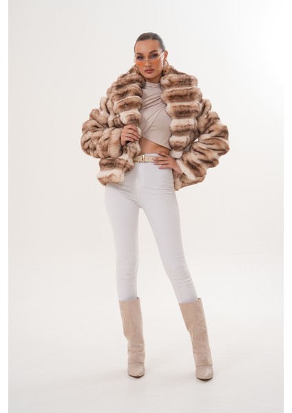 Şal Yaka Desenli Çinçila Ceket fiyatları