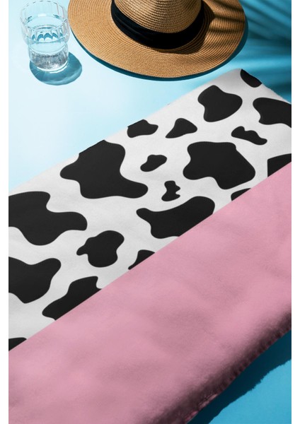 Dijital Baskı Plaj Deniz Havlusu Leopar Desenli Peştamal HVL0190 fiyatları