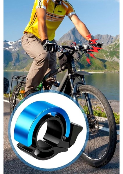 BUFFER® Ultra-Yüksek Sesli Alüminyum Alaşımlı Bisiklet Zili