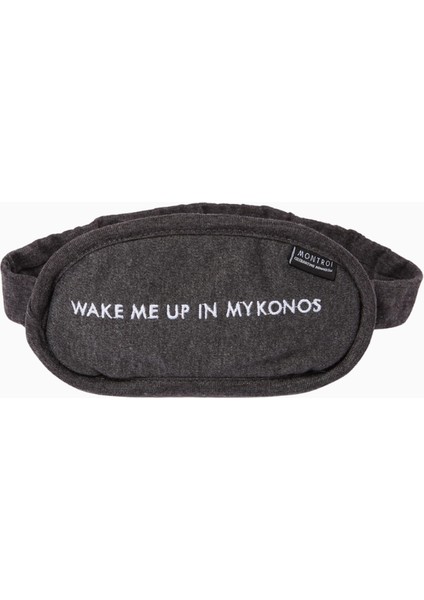 Wake Me Up In Mykonos Eye Mask Lüks Uyku Maskesi, Zarif Kutusunda