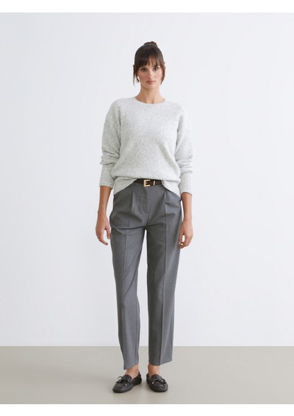 Carrot Fit Kadın Pileli Pantolon