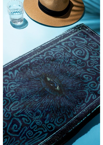 Dijital Baskı Plaj Deniz Havlusu Modern Desenli Peştamal (80X160 Cm) HVL0066 modelleri