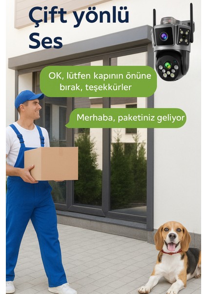 Sim Kartlı Solar Panelli Hareket Sensörlü Güvenlik Kamerası fırsatları