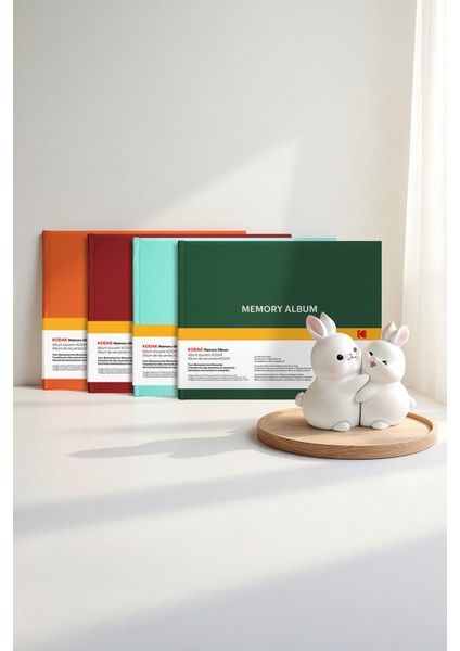 Fotoğraf Albümü - 4r (10X15 Cm) 52 Pozluk Kumaş Dokulu Anı Defteri fırsatları