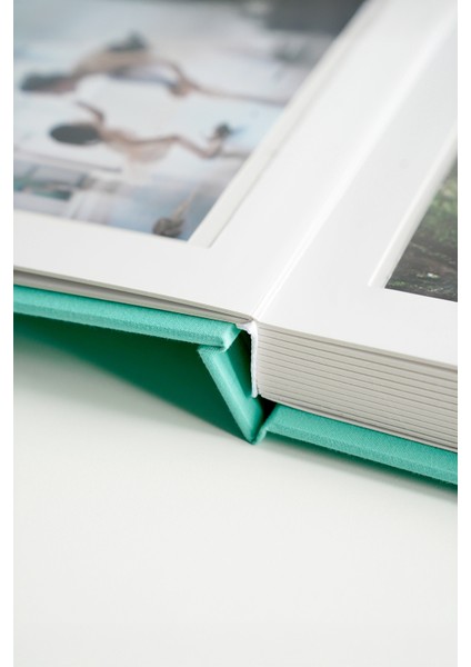 Fotoğraf Albümü - 4r (10X15 Cm) 52 Pozluk Kumaş Dokulu Anı Defteri