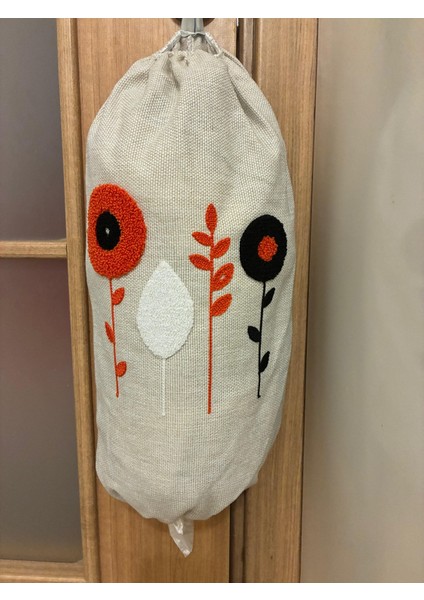 Poşetlik & Punch Keten Poşet Düzenleyici – Poşet Organizeri, Mutfak Poşet Düzenleyici 1 Adet modelleri