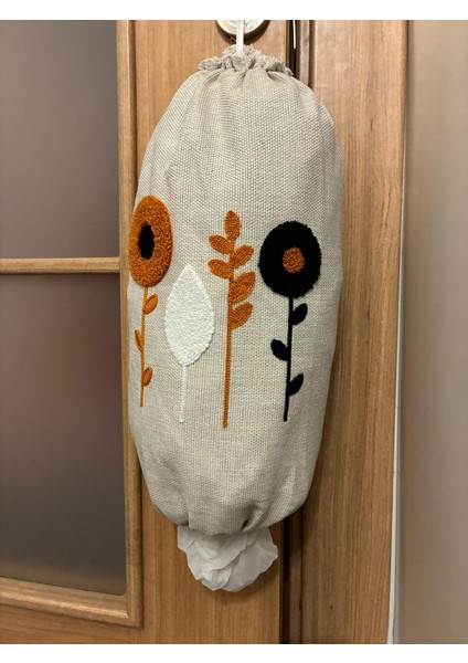 Poşetlik & Punch Keten Poşet Düzenleyici – Poşet Organizeri, Mutfak Poşet Düzenleyici 1 Adet indirimleri