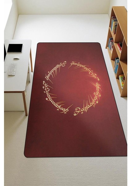 Parlak Kadife Kumaş Dijital Baskı Dot Kaymaz Tabanlı Çocuk ve Genç Odası Halısı H0541