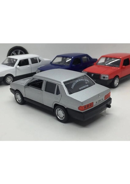 Tofaş Şahin 1/32 Ölçek Metal Araba Gri modelleri