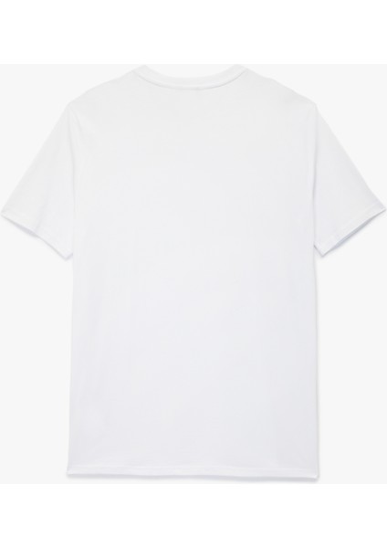 Regular Fit Kısa Kollu Bisiklet Yaka Basic Pamuklu Tişört fiyatları