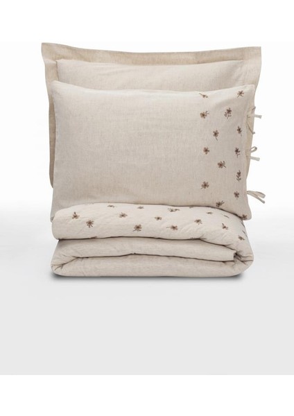 Cotton Keten Çift Kişilik Nev Takımı Arie fırsatları