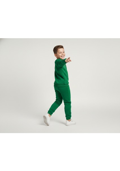 3 Iplik Garson Şardonlu Kabartmalı Baskı Yeşil Kombin 1 fiyatları