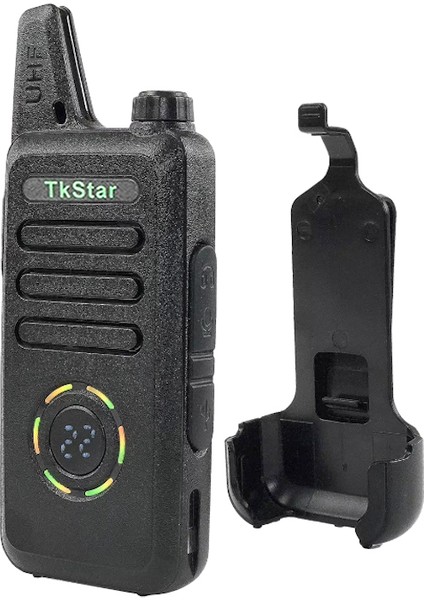 2 Adet Baofeng Tkstar Redline Wln C1 Plus Baofeng Type-C Şarjlı Pmr 446 Türkçe Konuşan LCD Göstergeli El Telsizi