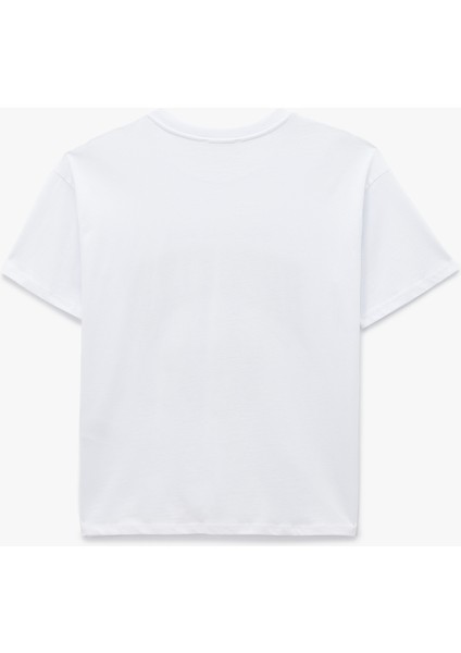 Pamuklu Baskılı Kısa Kollu Bisiklet Yaka Oversize Tişört fiyatları